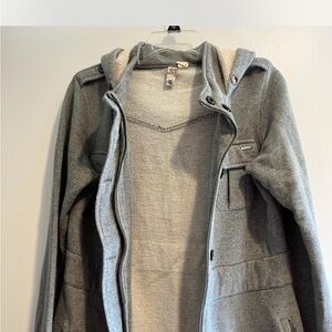 Element Wood & Thread Gray Jacket Large